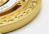 custom Challenge Coin Edge