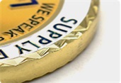 custom Challenge Coin Edge