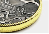 custom Challenge Coin Edge