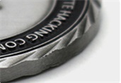 custom Challenge Coin Edge
