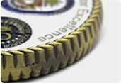 custom Challenge Coin Edge