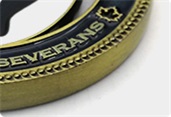 custom Challenge Coin Edge