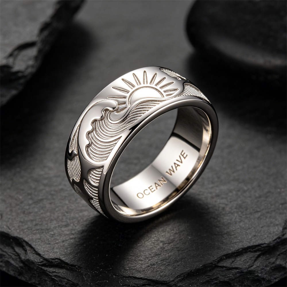 Custom Metal Rings Manufacturer | Personalized Logo Engraved Metal Rings Factory