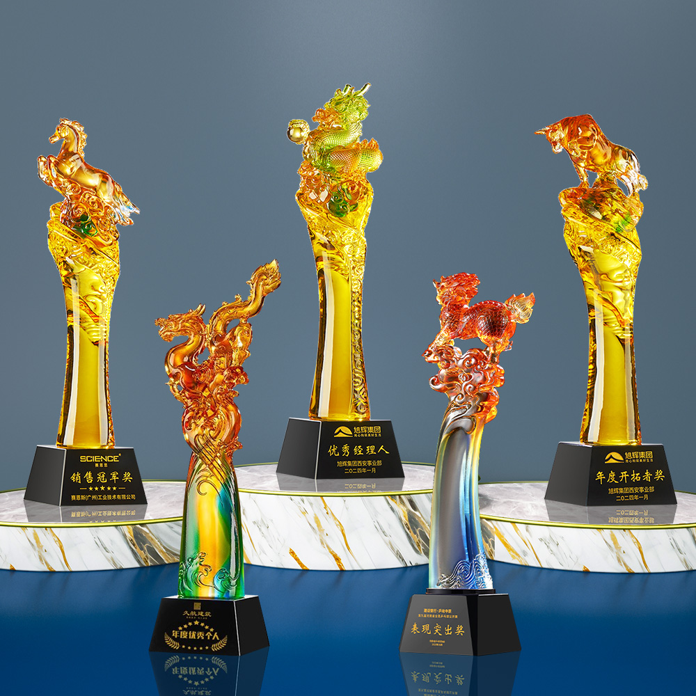 Custom Shaped Trophies Manufacturer | Unique Award Trophy Factory